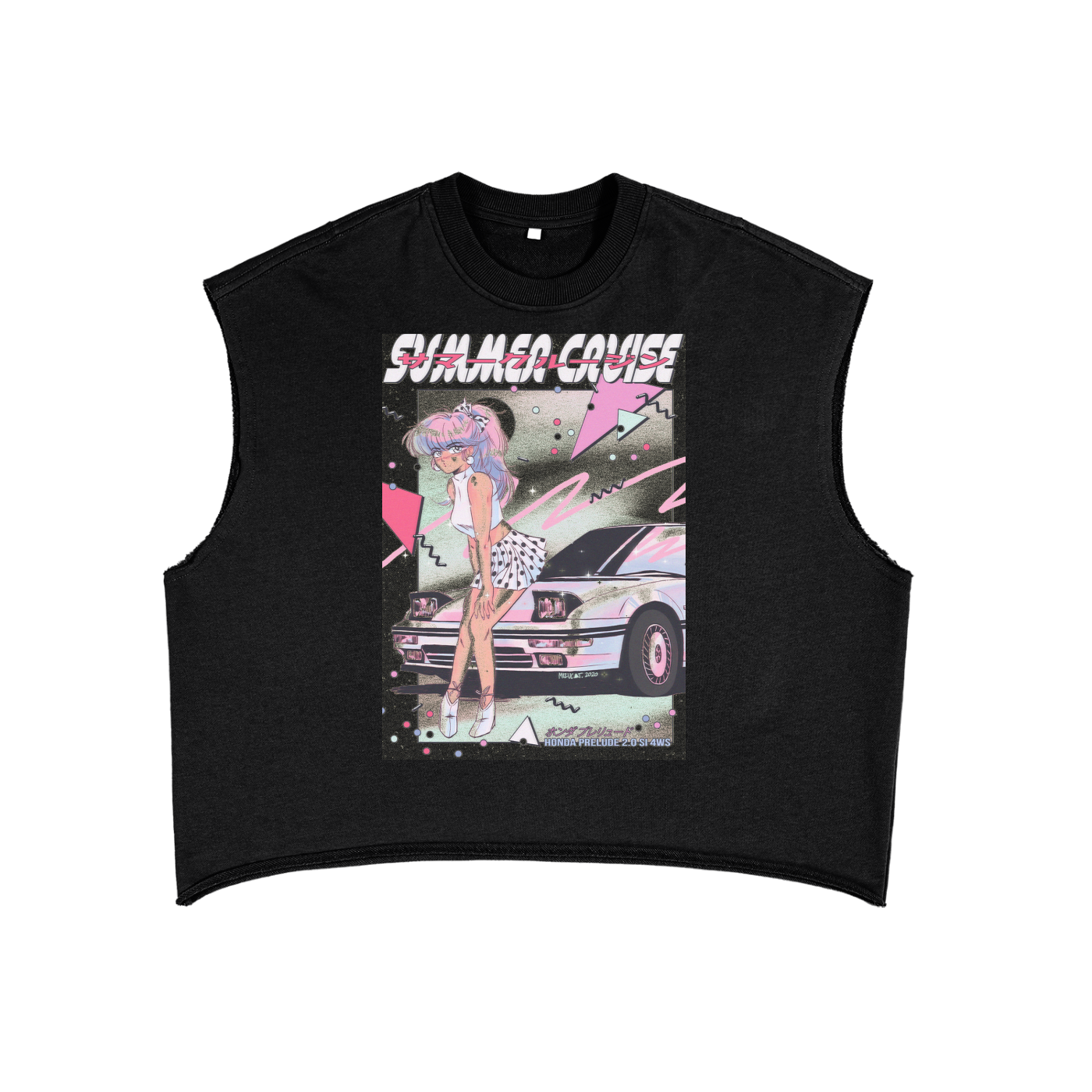 French Terry Boxy Tank Top